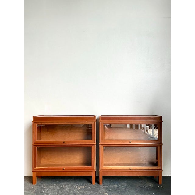 Vintage Hale Barrister Bookcases - Set of 2 For Sale - Image 10 of 11
