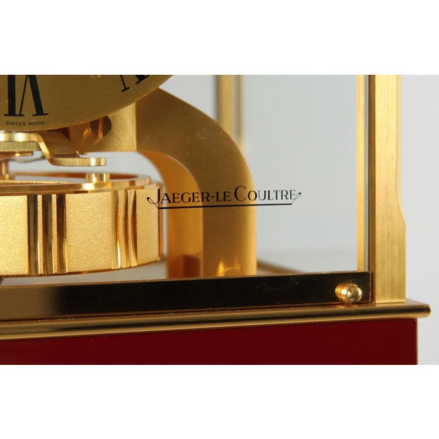 1980s Swiss Atmos Royale Clock by Jaeger LeCoultre, 1980 For Sale - Image 5 of 11