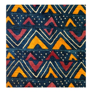P Kaufmann "Mali Mudcloth" Calypso Cotton Basketweave Fabric- 5 Yards For Sale