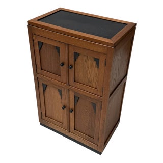 Art Deco Amsterdamse School Cabinet with Four Doors, 1930s For Sale