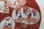 Mid 20th Century Hand Painted Porcelain Plates Set of 3 Made in Japan Geisha Floral Motif 4945b For Sale - Image 5 of 11