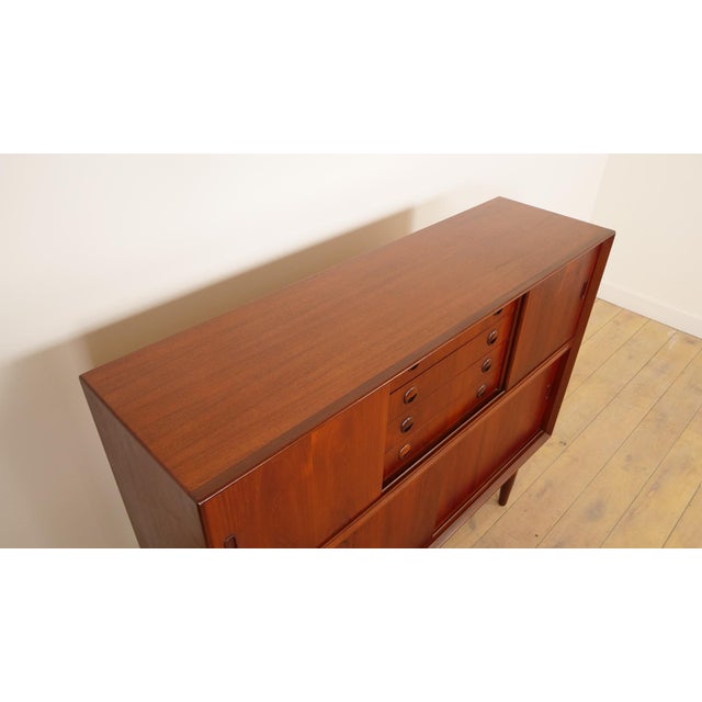 1960s Vintage Teak Bar Cabinet, 1960s For Sale - Image 5 of 16