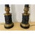 1940s A Pair of Stiffel Neoclassical Torchiere Lamps/ Brass and Ebony Carved Columns With Cherubs For Sale - Image 5 of 11