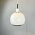 Ball Lamp in White Painted Metal, 1970s For Sale - Image 6 of 9