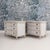 Wood Pair of 19th C. Swedish Gustavian Breakfront Commodes in Original Soft Gray Paint For Sale - Image 7 of 14
