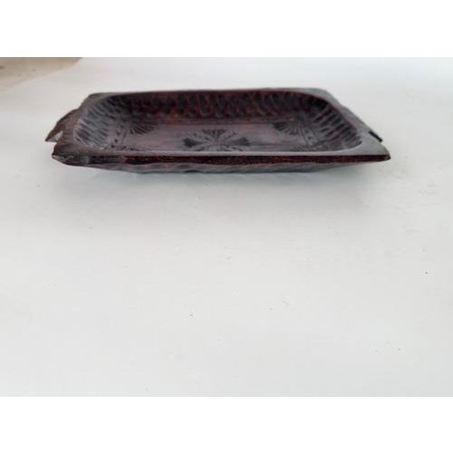 Minimalist Vide Poche in Wood, 1950s For Sale - Image 6 of 11