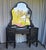 Gorgeous Dressing Vanity Table with Mirror. Beautiful elegant design all trough. Paris Apartment, Romantic Style. Painted...