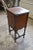 Antique 1920s Copper-Lined Smoking Cabinet Side Table W/ Turned Legs For Sale - Image 6 of 8