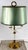 French Bouillotte Brass Shade Table Lamp from Unbekannt, 1950s For Sale - Image 4 of 11