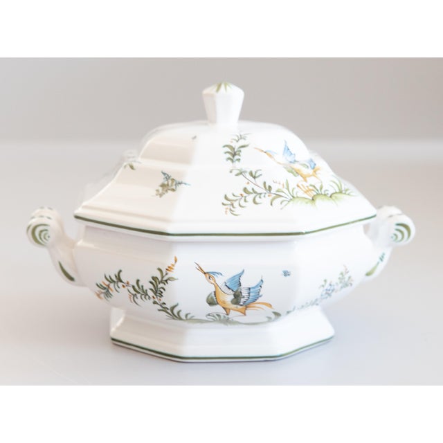 Vintage French Faience Lallier À Moustiers Lidded Tureen For Sale - Image 11 of 11