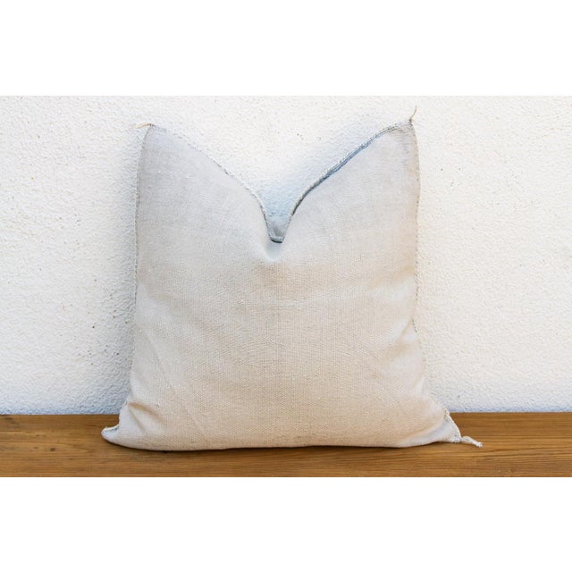 24" Dune Script Moroccan Silk Pillow For Sale In Los Angeles - Image 6 of 7