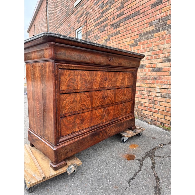 19th Century Louis Philippe Chest /Commode For Sale - Image 13 of 15