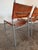 Animal Skin 1960s Martin Visser Patinated Leather Dining Chairs For Sale - Image 7 of 18