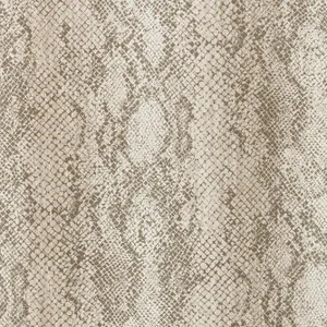 Sample - Schumacher Cody Snakeskin Wallpaper in Malt