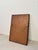 Brown Vintage Wooden Mirror with Facet Glass, 1950s For Sale - Image 8 of 11