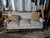 Textile Vintage Victorian Revival Carved Wood Sofa With Paisley Upholstery For Sale - Image 7 of 16