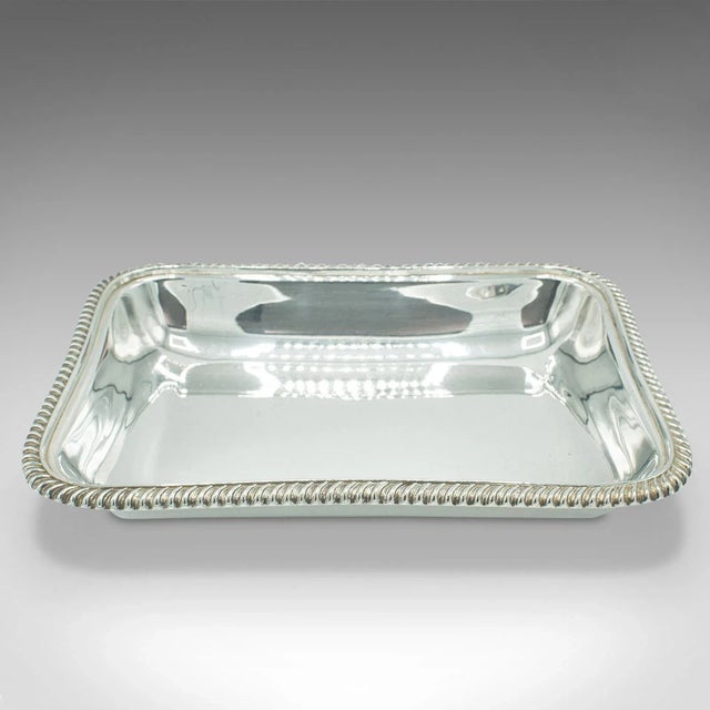 Victorian 1900s Antique Victorian English Silver Plate Bonbon Dish For Sale - Image 3 of 8