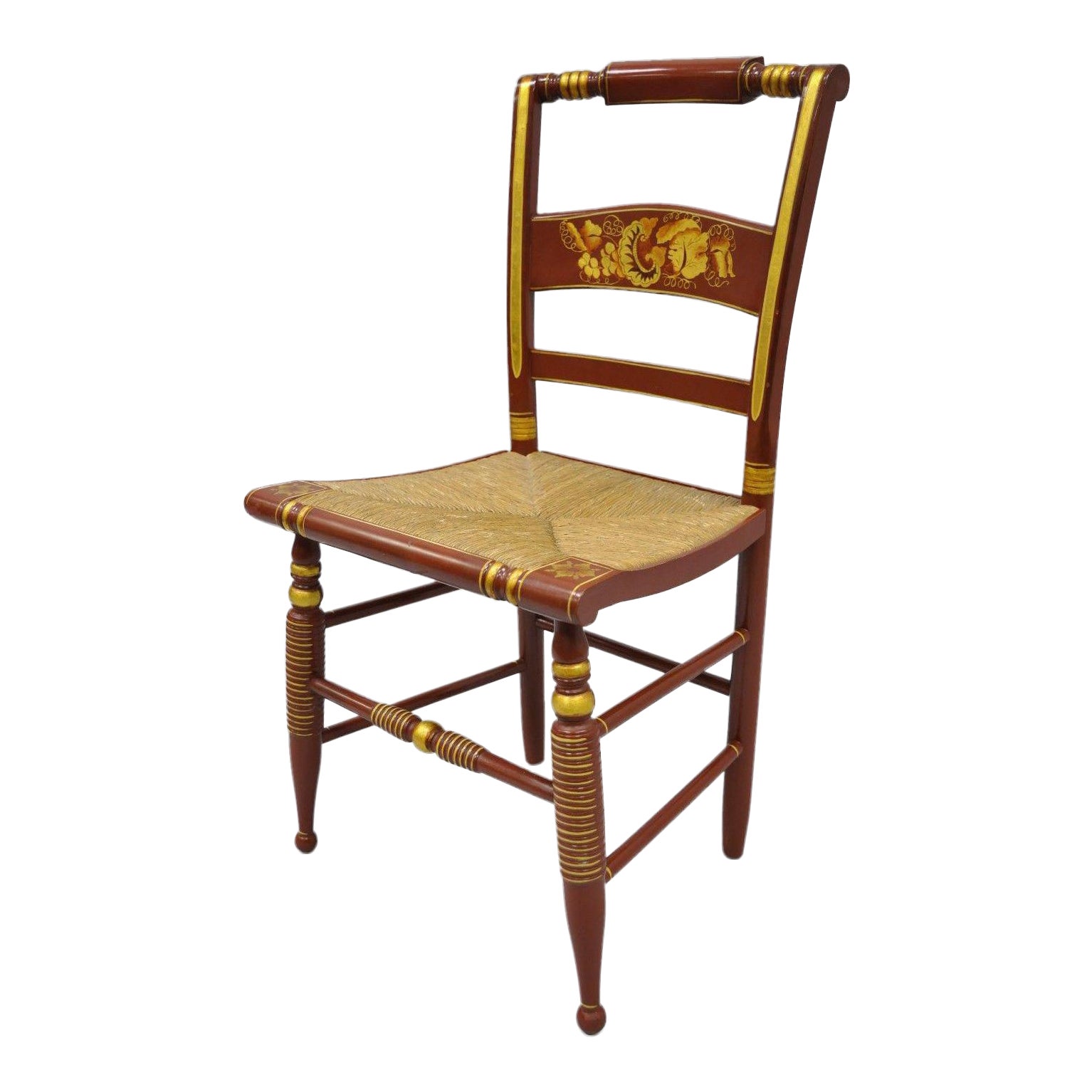 Vintage L. Hitchcock Style Side Chair Chairish