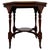 Wood Vintage Octagonal Side Table in Mahogany For Sale - Image 7 of 7