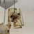 Modernist 16-Light Chandelier in Murano Glass and Steel, 1970s For Sale - Image 3 of 13
