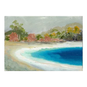 Big Sur Beach, Diminutive Landscape by Kathleen Murray
