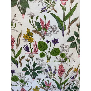 1980s Floral Fabric Attributed to Brunschwig & Fils- 10 Yards For Sale