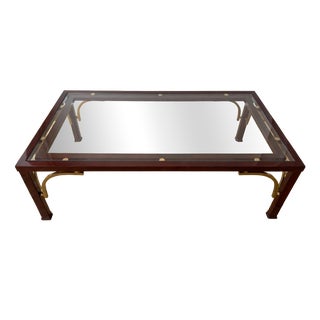 French Coffee Table attributed to Jansen, 1960s For Sale