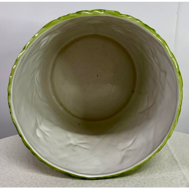 Ceramic Italian Cachepot by Maison Chaumette Paris For Sale - Image 7 of 11