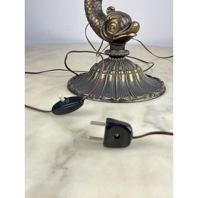 Bronze Table Lamp, Italy, 1950s For Sale - Image 4 of 18
