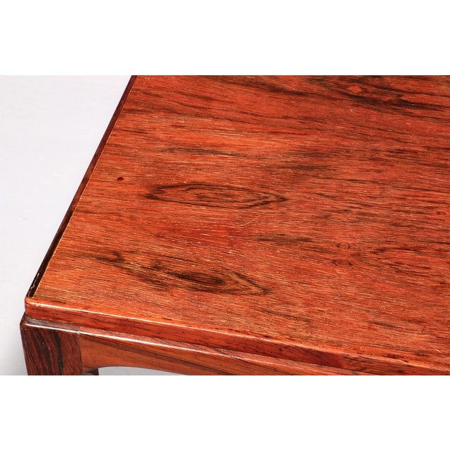 Danish Wooden Side Table No. 381 by Kai Kristiansen for Aksel Kjersgaard, 1960s For Sale - Image 3 of 13