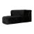 Black Velvet Lounger from IconX Studios For Sale - Image 9 of 9