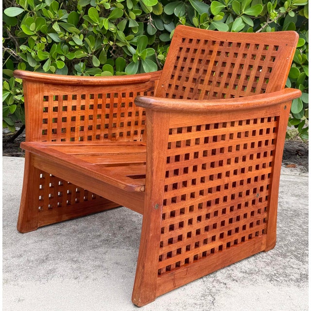 Vintage Kircodan Modern Teak Lounge Chair For Sale In Naples, FL - Image 6 of 12