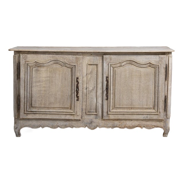 Louis XV Oak Buffet, Rococo Style, France, Early 19th Century For Sale