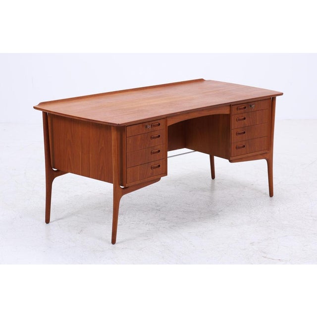 Vintage Teak Desk by Svend Aage Madsen for HP Hansen For Sale - Image 18 of 18