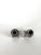 Striking pair of Swedish Modern pewter candlesticks with sculptural geometric form, produced by Guldsmedsaktiebolaget,...