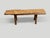 Contemporary Andrianna Shamaris Teak Wood Log Style Bench For Sale - Image 3 of 5