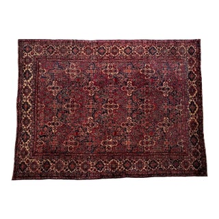Antique Persian Sarouk , 9' X 11'9" For Sale