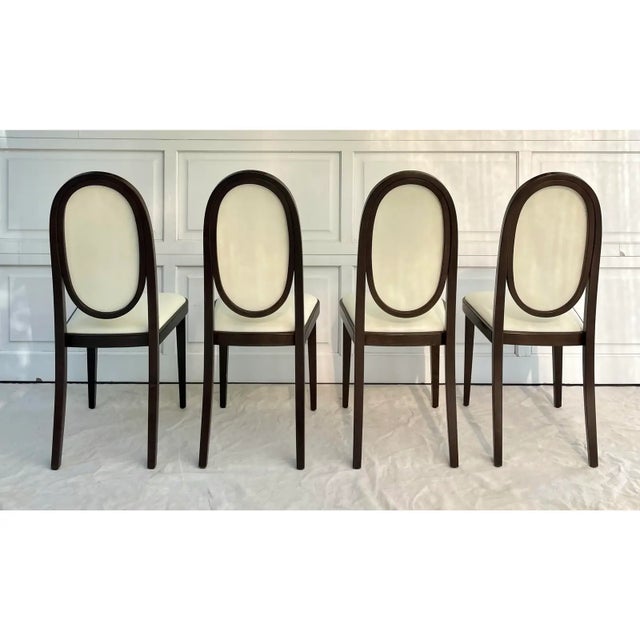 Wood Set of 10 Thonet Dining Chairs Designed by Otto Prutscher For Sale - Image 7 of 10