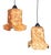 Scandinavian Japandi Hanging Lamp For Sale