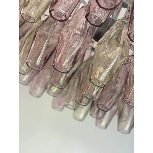 Poliedri Murano Glass Chandelier by Simoeng For Sale - Image 6 of 9