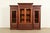 R. J. Horner Style Antique Victorian Carved Walnut Triple Bookcase Cabinet, Circa 1880s For Sale - Image 12 of 12