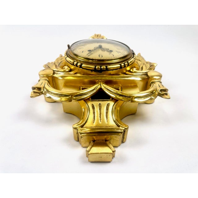 The clock has been serviced. It runs and strikes. This piece has an attribution mark, I am sure that it is completely...