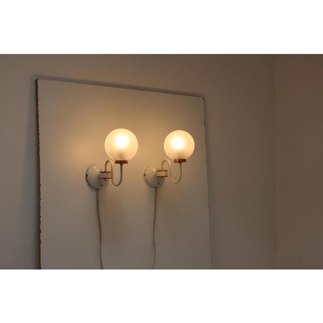 Mid-Century Wall Lamps from Drukov, 1970s, Set of 2 For Sale - Image 10 of 14