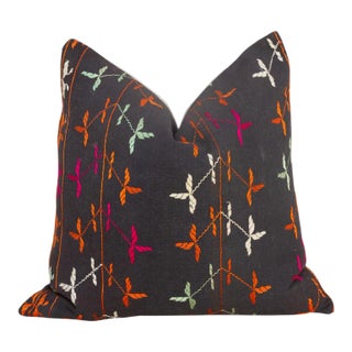 Isha Antique Indian Folk Pillow For Sale