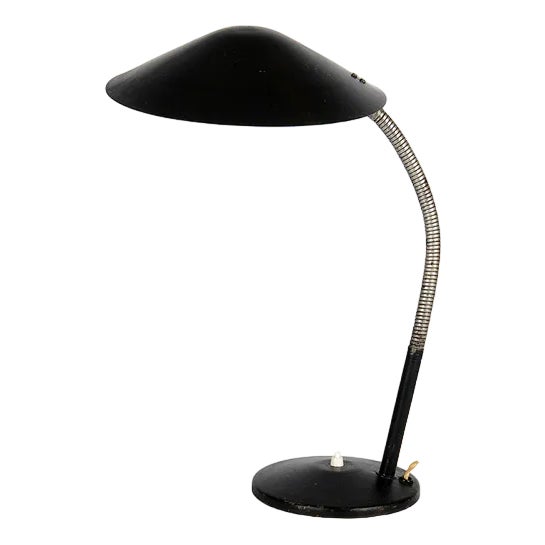 Mid-Century Gooseneck Table Lamp from Instala Decin, Czechoslovakia, 1960s For Sale