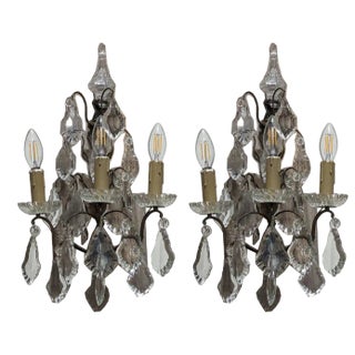 Antique Wall Sconces, Set of 2 For Sale