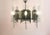 Glass Large Italian Glass Chandelier in the style of Fontana Arte, 1960s For Sale - Image 7 of 11