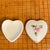 Coalport Porcelain Coalport Porcelain Trinket Heart Box With Rose - Made in England For Sale - Image 4 of 6