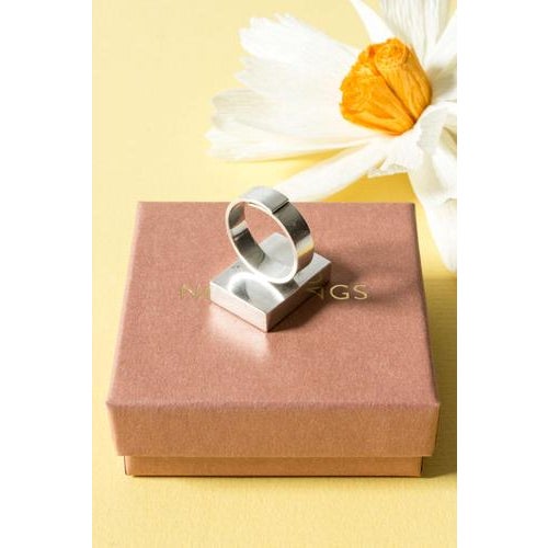 1960s Silver and Carnelian Ring by Elis Kauppi, 1960s For Sale - Image 5 of 7