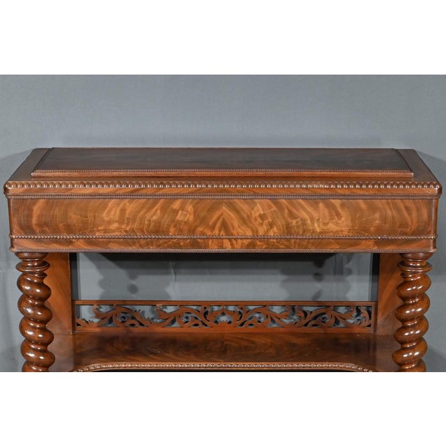Mid-19th Century Restoration Mahogany Planter For Sale - Image 9 of 18